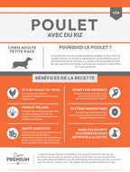 Gamme Super Premium Chien adulte Petite race Poulet avec du riz 6kg